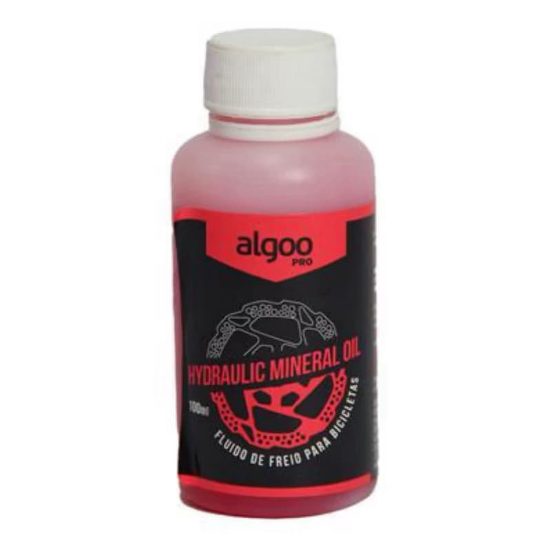 Fluido de Freio Algoo Mineral para bicicleta compatível com Shimano hidráulico