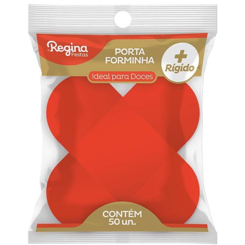 50 Porta Forminha  4 Pétalas  3,5x3,5cm x2,5 cm  Regina festas