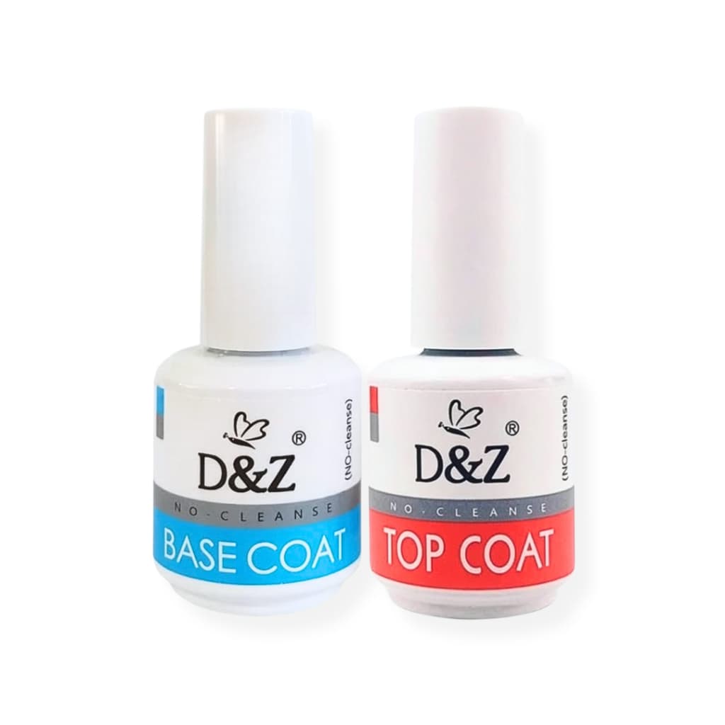 Kit Preparadores D&Z Base Coat E Top Coat 15ml