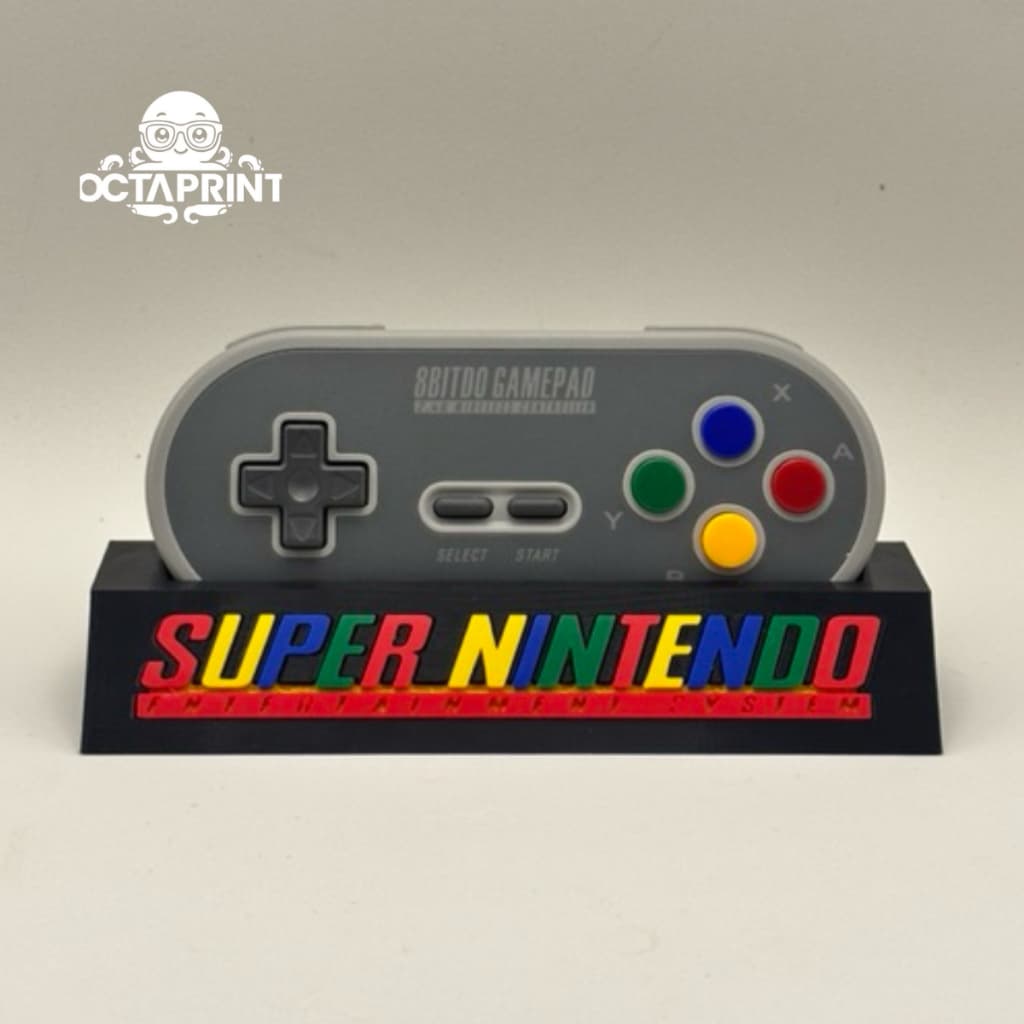 Suporte Controle Super Nintendo SNES Organizador Gamer 8BitDo