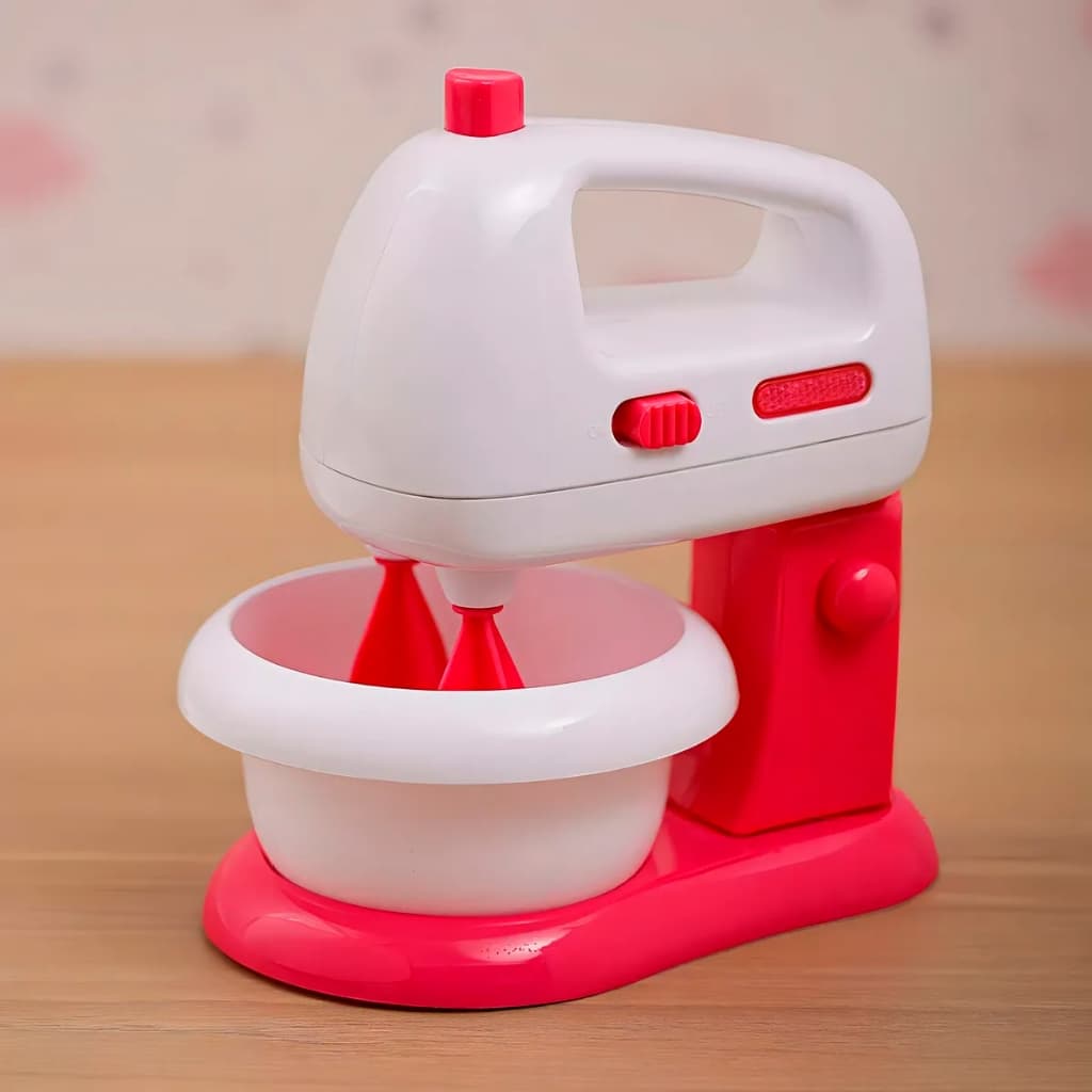 Batedeira Infantil Eletrica Brinquedo Mini Casa Educativo Menina Cozinha