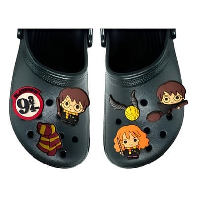 Kit 6 a 10 Peças Pins/Bottons Emborrachados Para Babuche - Harry Potter