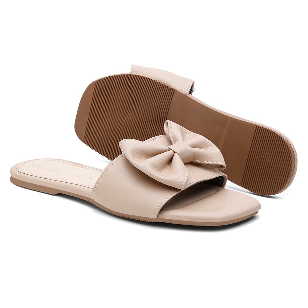 Sandália Rasteirinha com laço, Elegante e Delicada essa Sandália traz Práticidade e muito Conforto