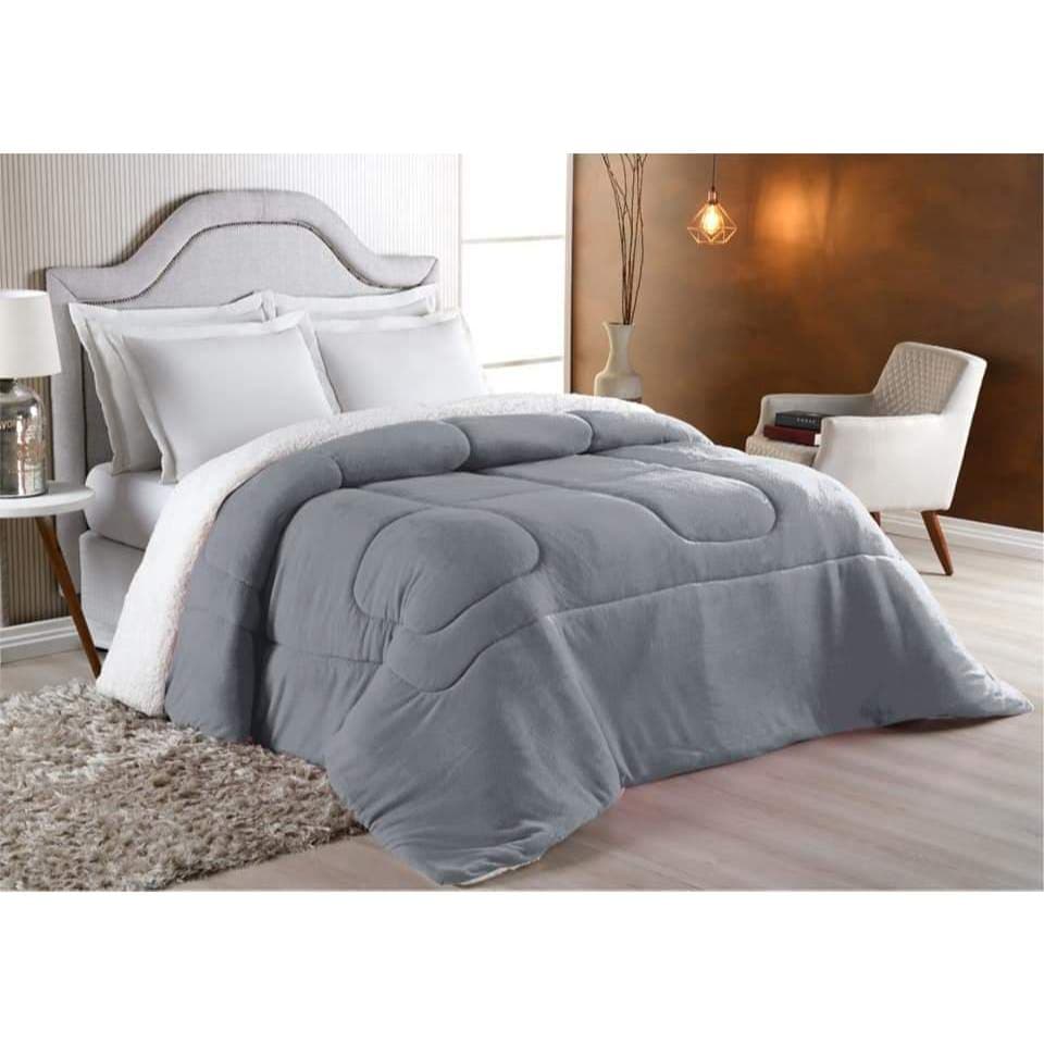 Coberdrom Queen Premium Dupla Face – Toque Pele de Carneiro | Máximo Conforto e Sofisticação