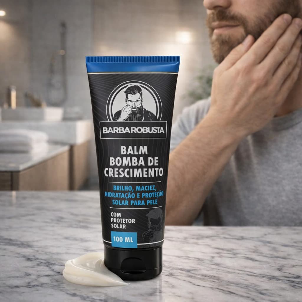 Balsamo Barba Robusta Balm Hidratante para Barba