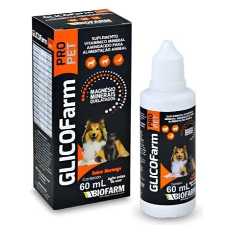 Glicofarm Pro Pet 60ml Suplemento Vitaminico - Biofarm