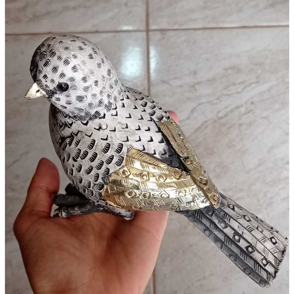 Enfeite Decorativo em Forma de Pássaro