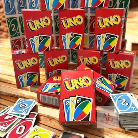 promocao 12/24/36 PACOTES Lembrancinha Mini Jogo de cartas UNO cartas festas aniversario