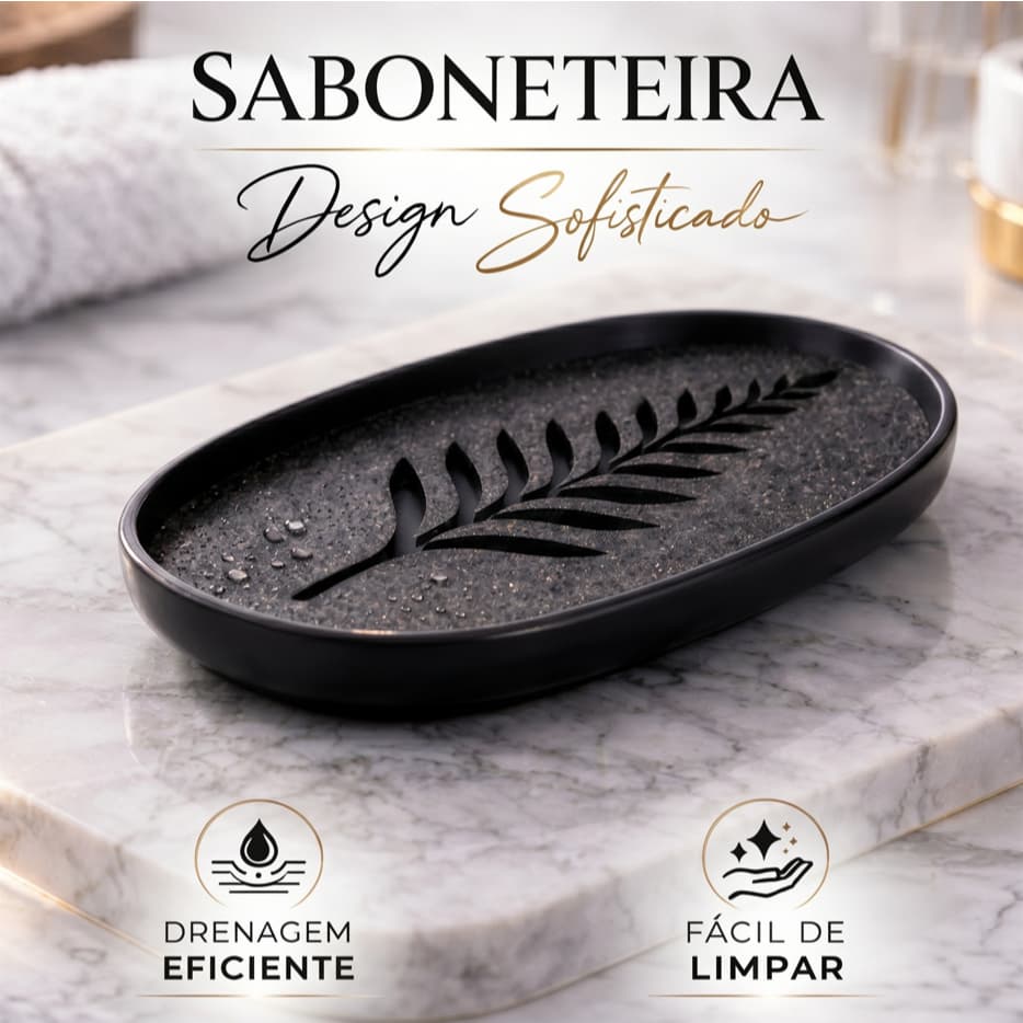Saboneteira que Não Deixa o Sabonete Derretendo | Drenagem que Mantém o Sabonete Seco