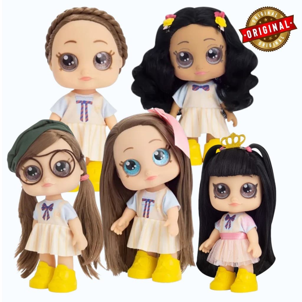 Boneca Caverna Encantada | Lavínia | Jane | Manuela | Isadora | Flora | Com Acessórios Brinquedo Infantil