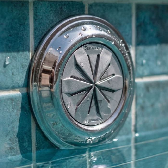 Dispositivo de Aspiração de Encaixe Para Piscina Alvenaria Polinox 316L Summers