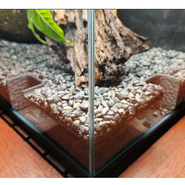 Gruta para Aquário de Canto com Esconderijo Submerso | Refúgio Seguro para Peixes
