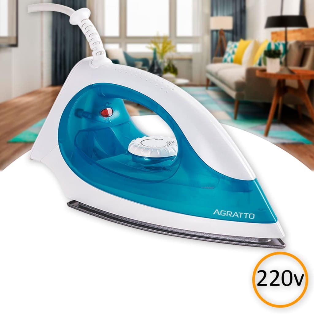 Ferro de Passar Roupa Facile Base Antiaderente 1250w 220v Agratto
