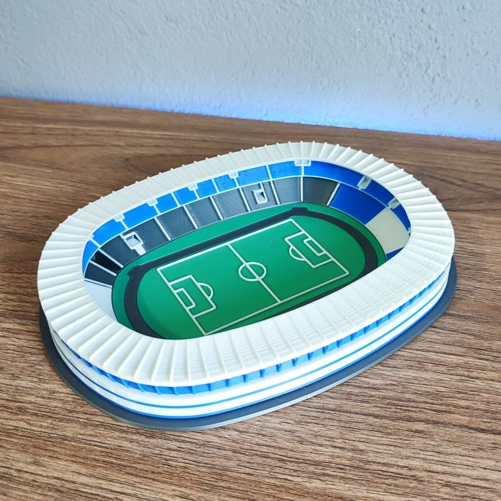 Miniatura Estádio Olímpico Monumental do Grêmio Edição Exclusiva Decoração Presente Torcedor Futebol
