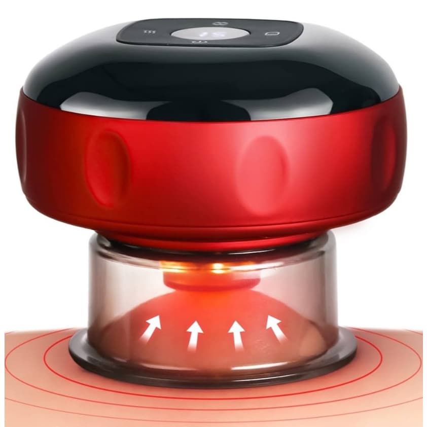 Massageador a Vacuo Sucção Eletrica Massagem Recarregável USB 6 Modos