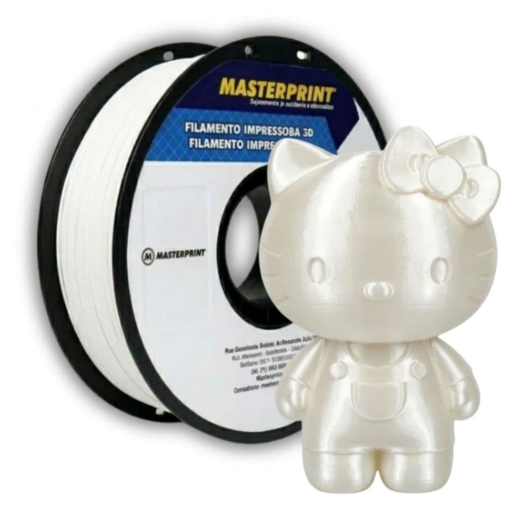 Filamento De Impressão 3d Pla 1,75mm 1kg Masterprint Várias Cores