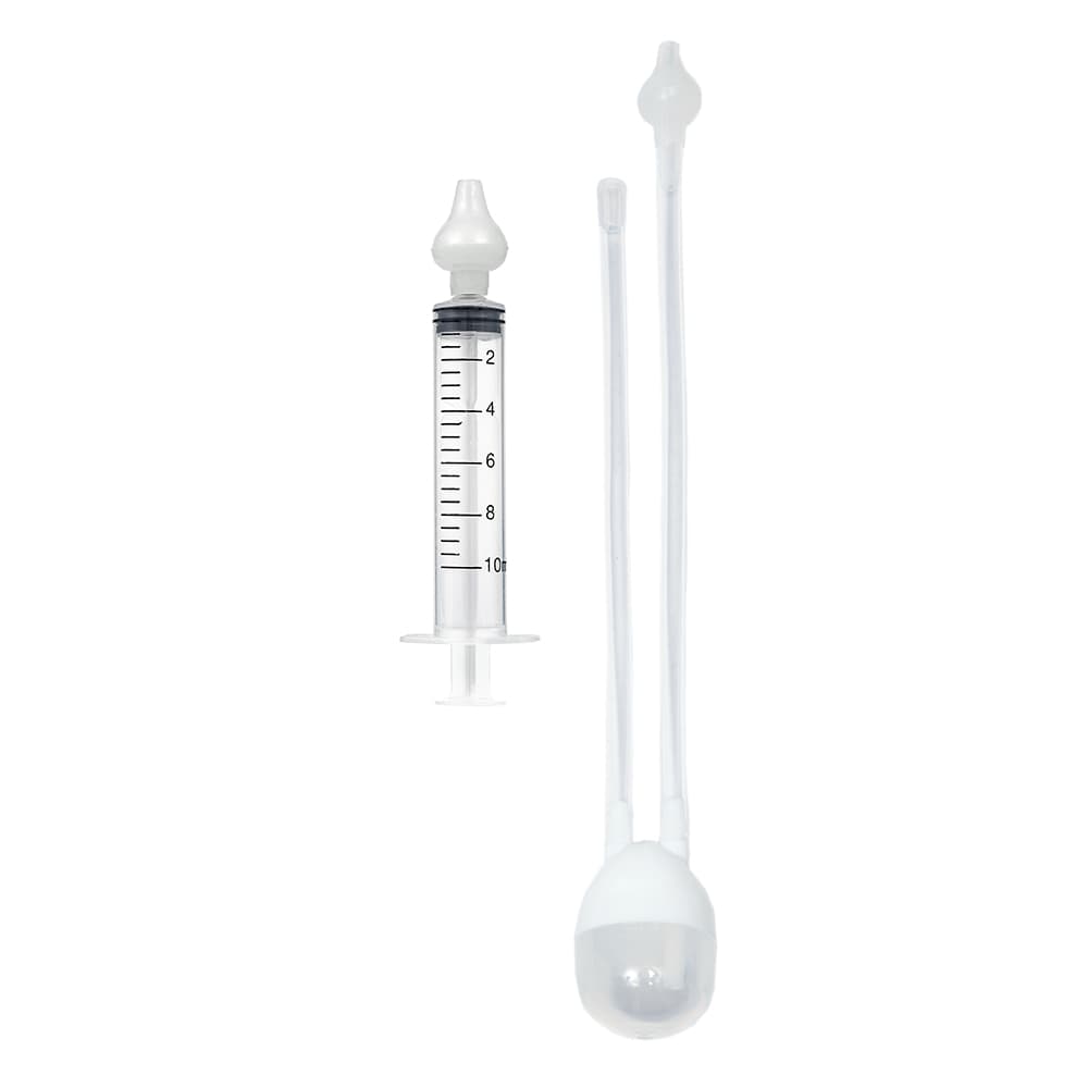 Kit Aspirador Nasal Bebê Seringa Lavagem Nasal Infantil BUBA