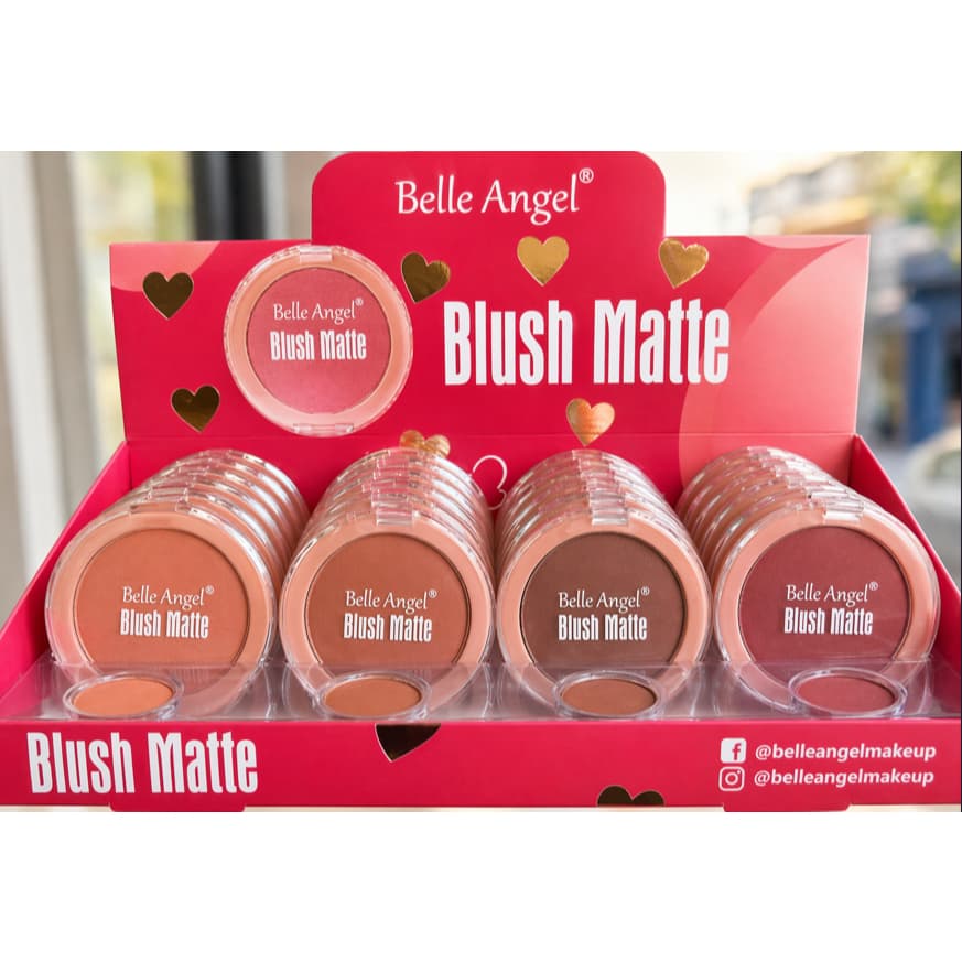 Blush Matte Belle Angel – Alta Pigmentação | Textura Aveludada e Longa Duração