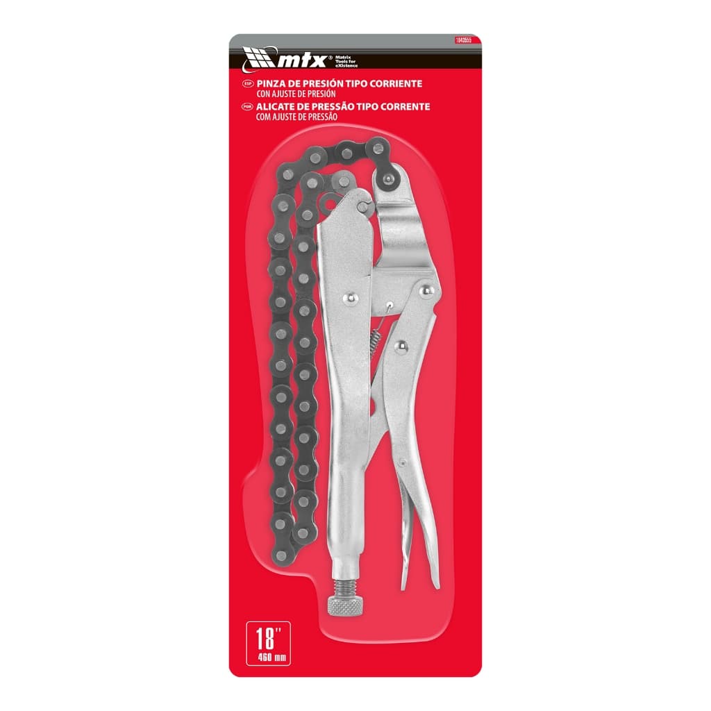 Alicate de pressão tipo corrente 18pol 460mm MTX