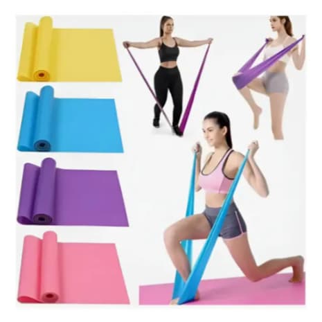 Faixa Elástica Thera Band Academia Fisioterapia Yoga Fisioterapia