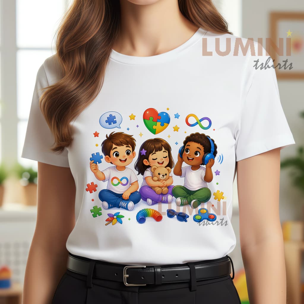 Blusa Tshirt Personalizada FRENTE e COSTAS apoio escolar educação especial educação inclusiva