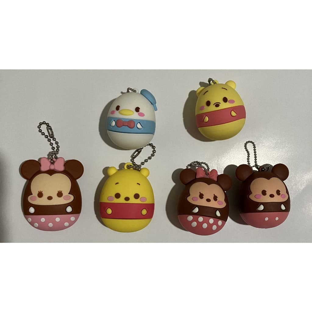 Chaveiros Disney TSUM TSUM personagens kawaii POP Importado 3 cm x 4 cm Mickey Minnie Donald Pooh