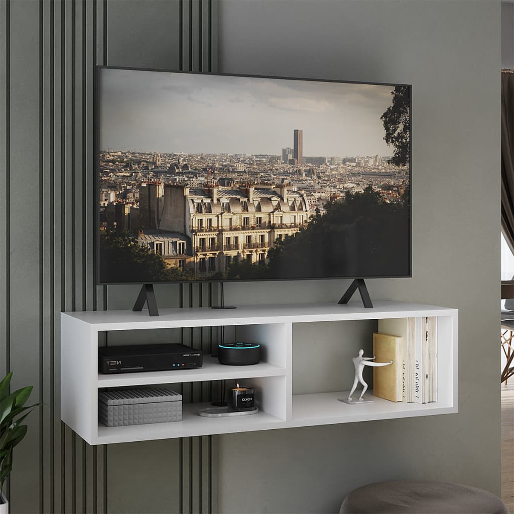 Painel Suspenso Prático Multiuso 90cm para Sala e Quarto 100% MDF BP | Moderno e Funcional