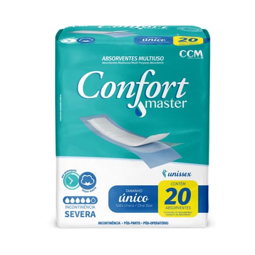 Absorvente Geriatrico Confort Master 20 unidades