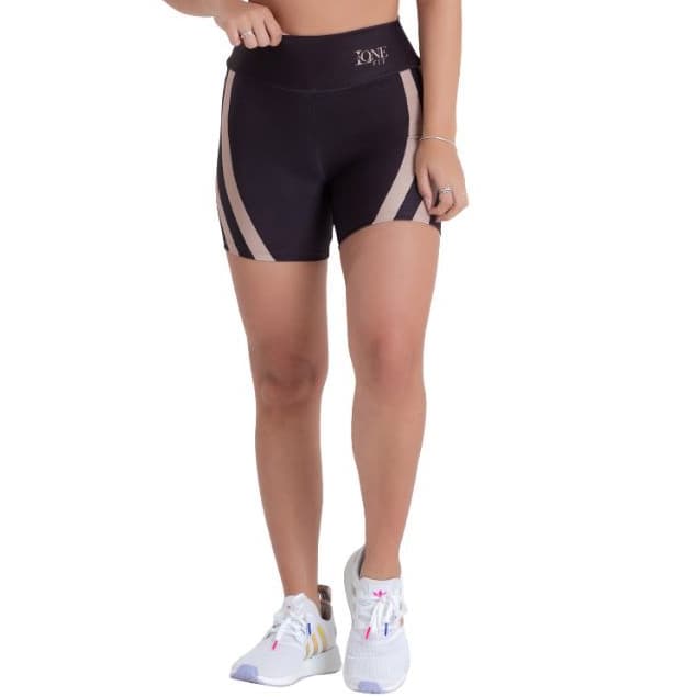 Short Feminino de Academia Alta Compressão e Zero Transparência IPIRANGA - LAONEFIT