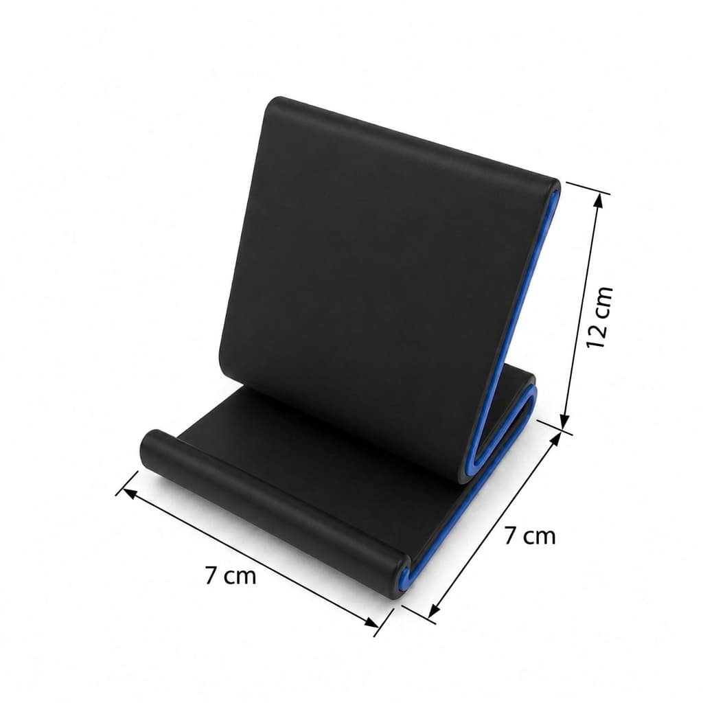 Suporte Para Celular 3D Mesa Antiderrapante Compacto Moderno Universal Pronta Entrega Suporte Para Celular e Tablet Dobr
