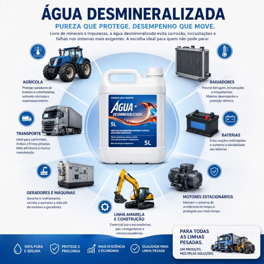 Agua Desmineralizada De Alta Pureza 5l Laboratorio Quimico Liquido Puro