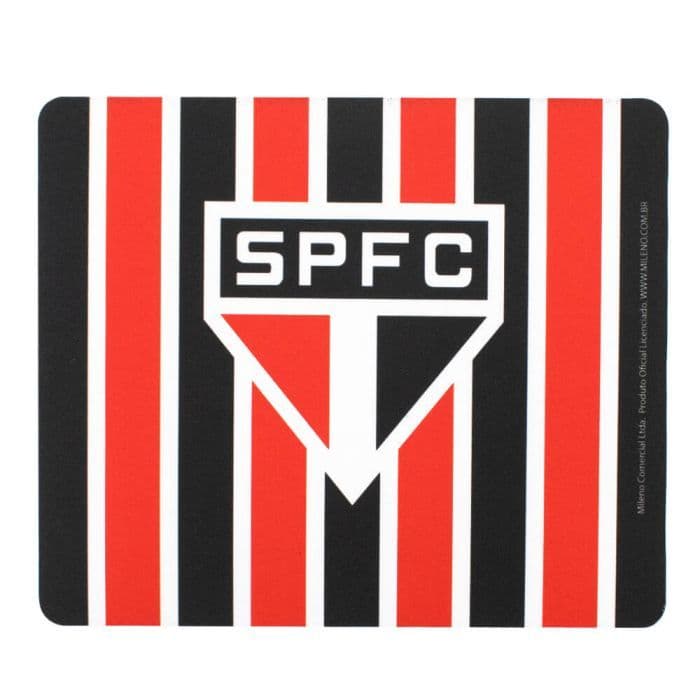 Mouse Pad 18x22cm - SPFC TRICOLOR OFICIAL  DO CLUBE