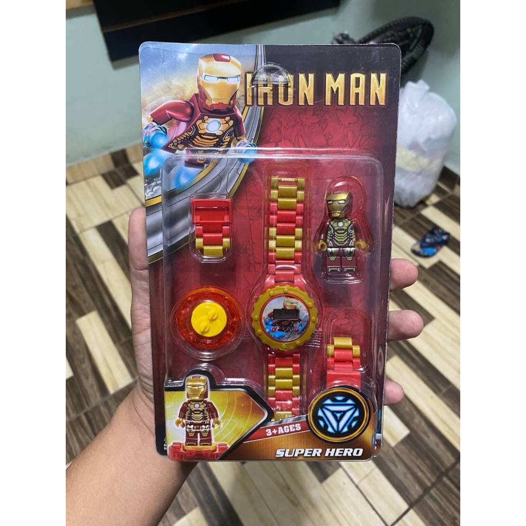 Relógio Digital Infantil Homen ferro Moana Frozen  Relâmpago Mcqueen para Criança