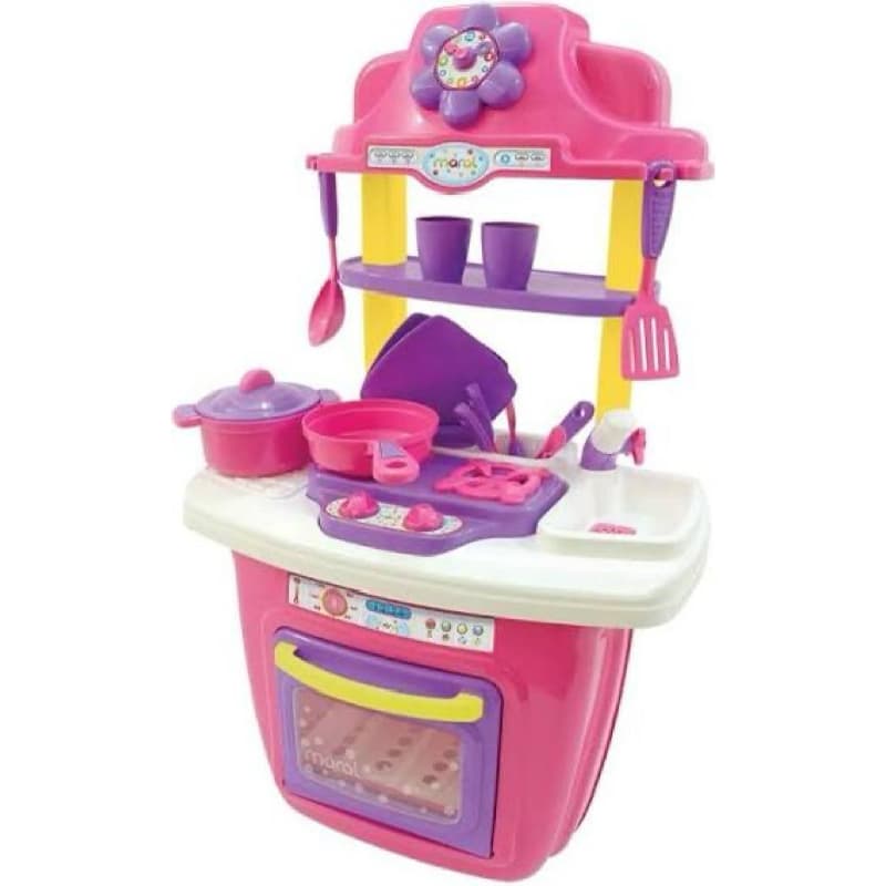 Cozinha Portátil Maral Infantil – Completa, Colorida e Cheia de Diversão!