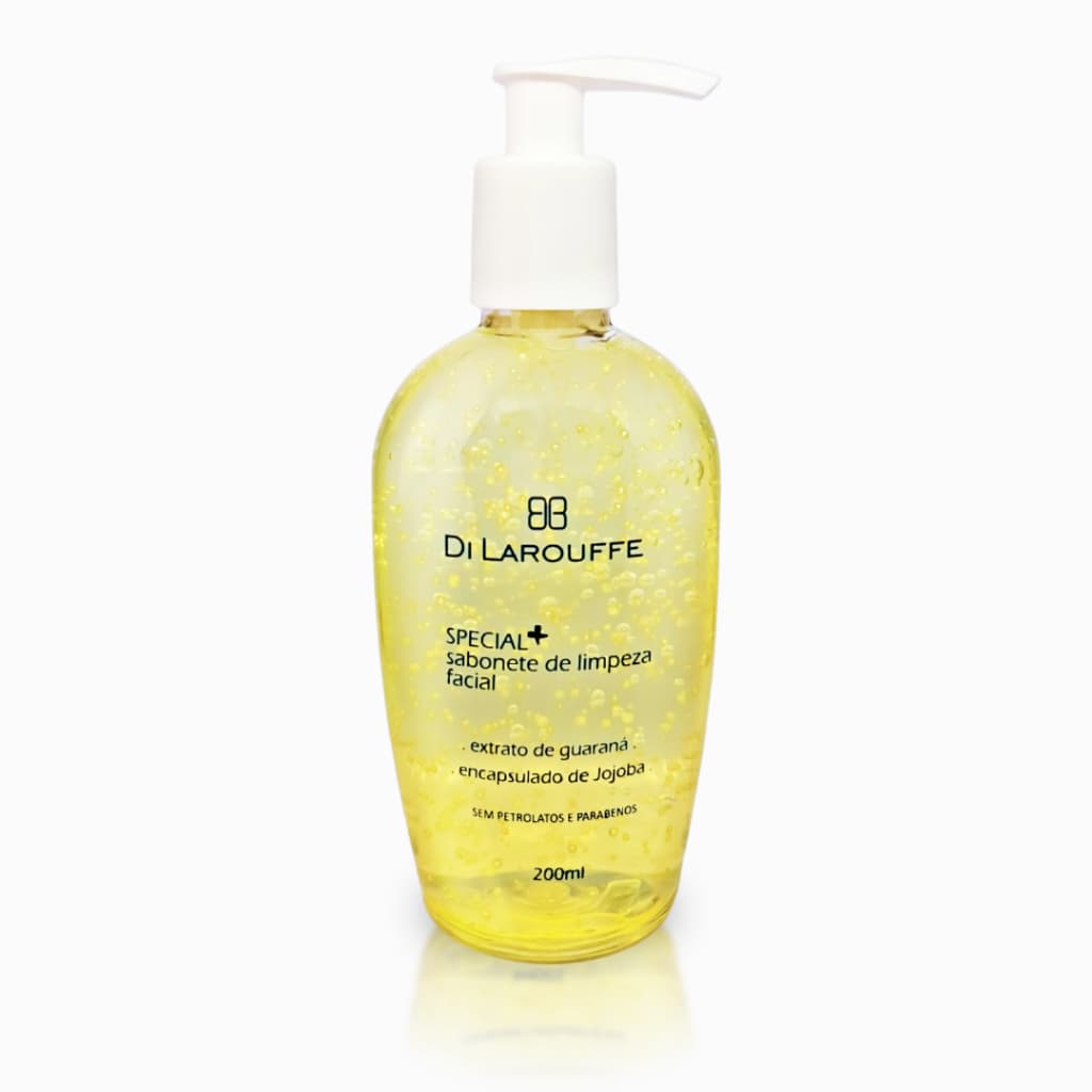 Sabonete Liquido Antissinais Special +| 200ml com Extrato de Guaraná e Encapsulado de Jojoba - Di Larouffe