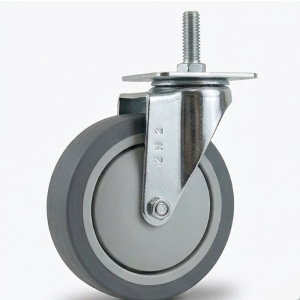 Roda Com Rodízio Para Carrinho De Supermercado Z&a Tpr 412