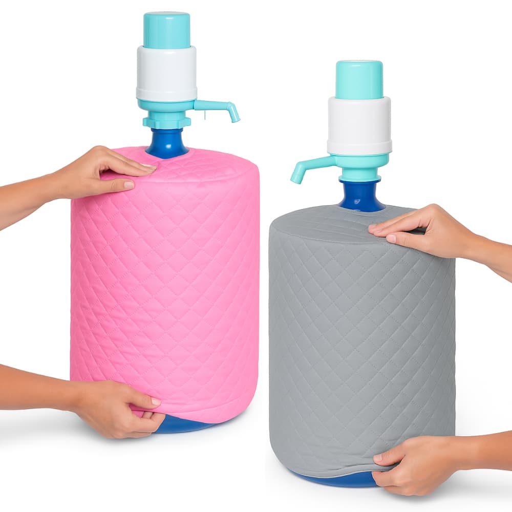 Capa Galão Água 20 Litros Invertido Matelada Protege Decora Filtro Bomba