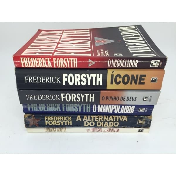 Coleção Frederick Forsyth - Ícone / Murmúrio do Vento / O Punho de Deus / O Quarto Protocolo / Outro