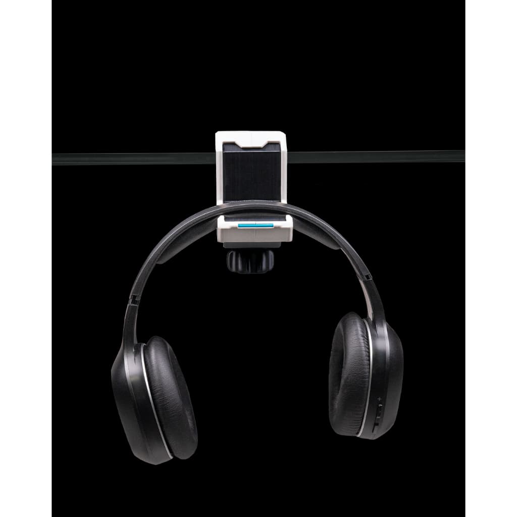 Suporte Gamer para Headset com Fixação na Mesa | Organizador Premium