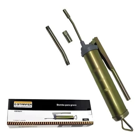 Bomba de Graxa Engraxadeira 400gr manual Starfer
