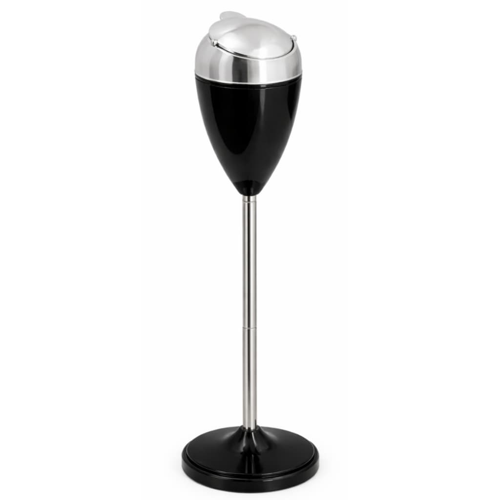 Cinzeiro Telescópio De Chão Em Inox Cromado Luxo