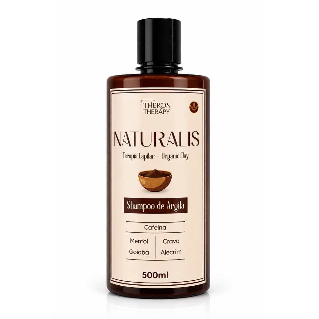 Shampoo Pro A Argila crescimento theros therapy fortificante capilar vitamina A Goiaba Cafeina Cravo