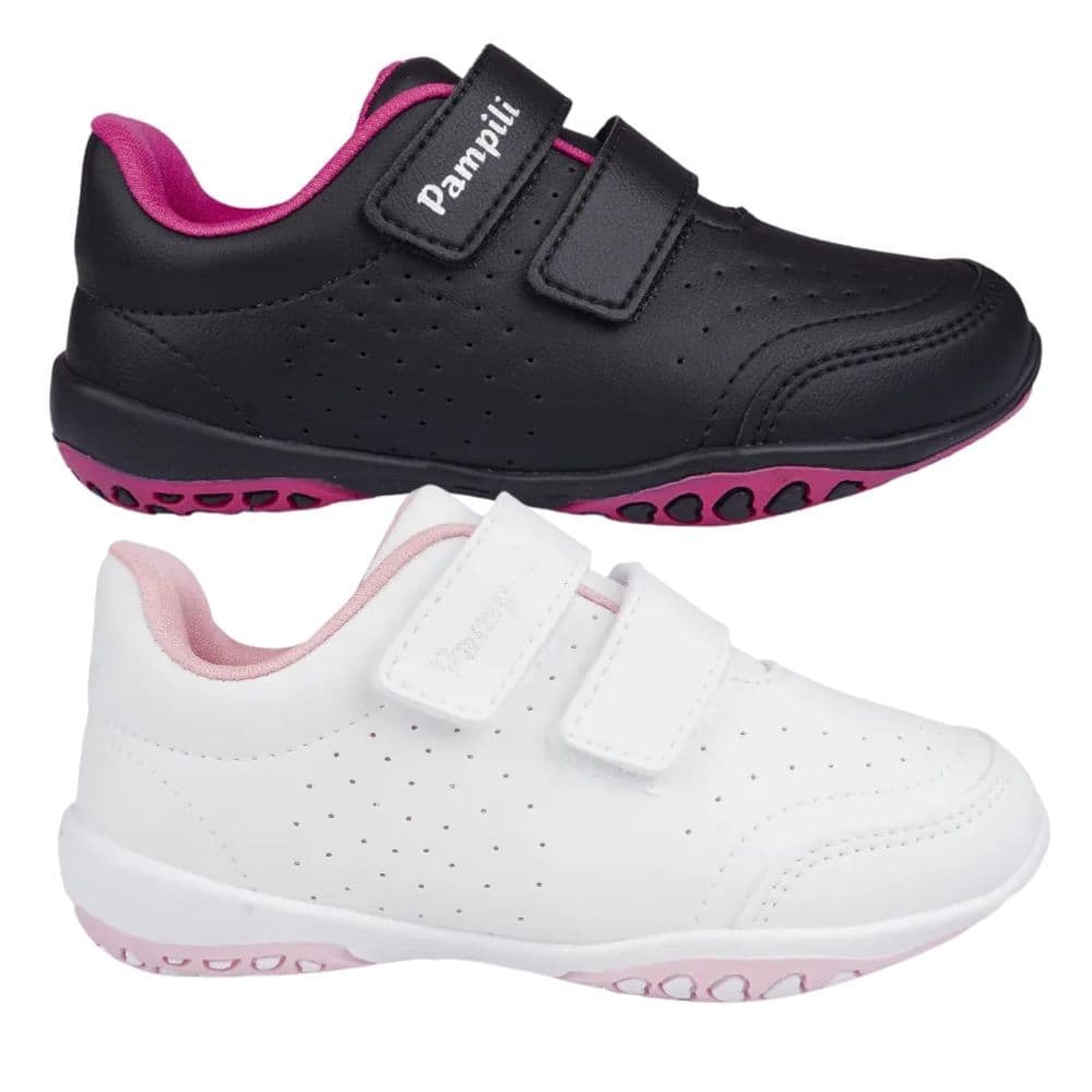 Tênis Infantil Pampili Feminino Honey Escolar Casual 169203