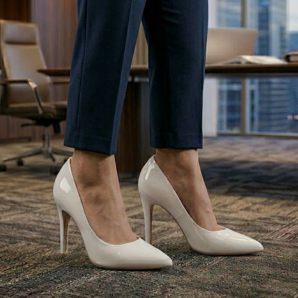 Sapato Scarpin Feminino Salto Agulha Alto Bico Fino