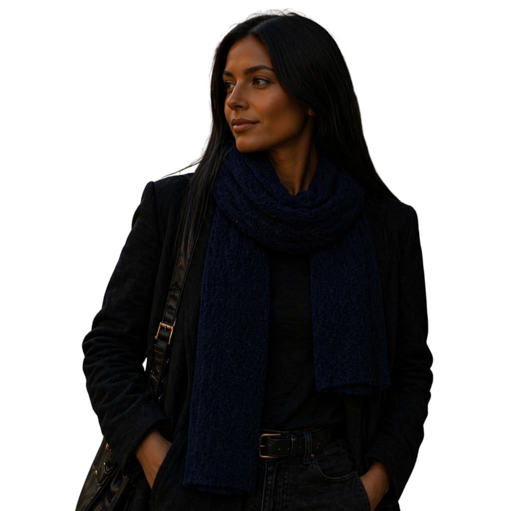 Cachecol Plush Grosso Flanelado Confortável e Elegante 3095A