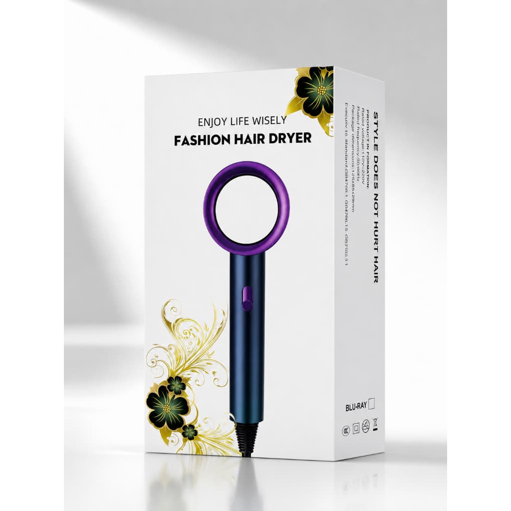 Secador de Cabelo Portátil Fashion Hair Dryer 220v