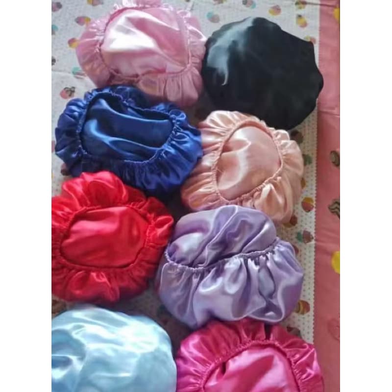 kit com 20 Escova mágica +20 touca de cetim