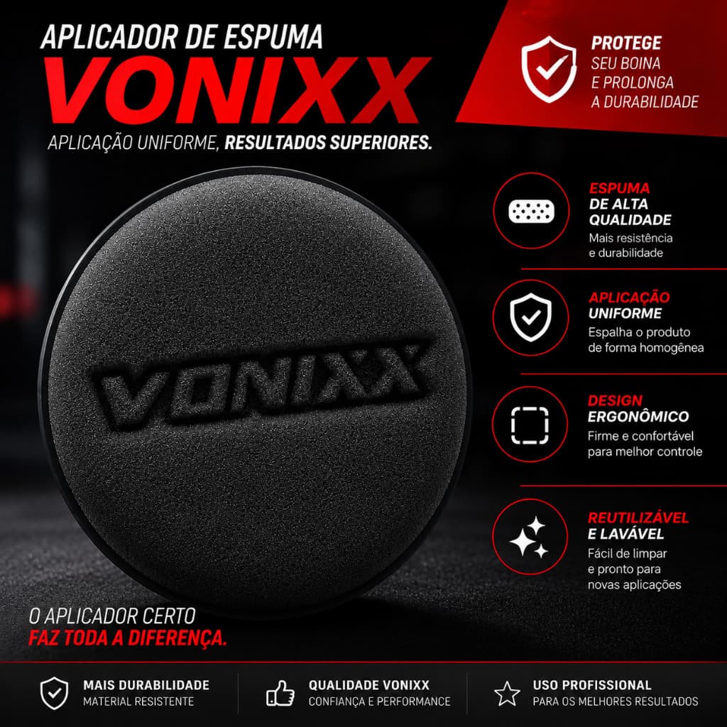APLICADOR DE ESPUMA VONIXX 1 unidade