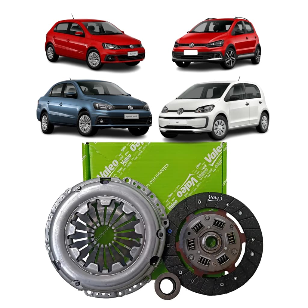 Kit Embreagem VW Up! Fox 1.0 Manual 2014 2015 2016 2017 2018 2019 2020 Cross up 14/16 Valeo 833376