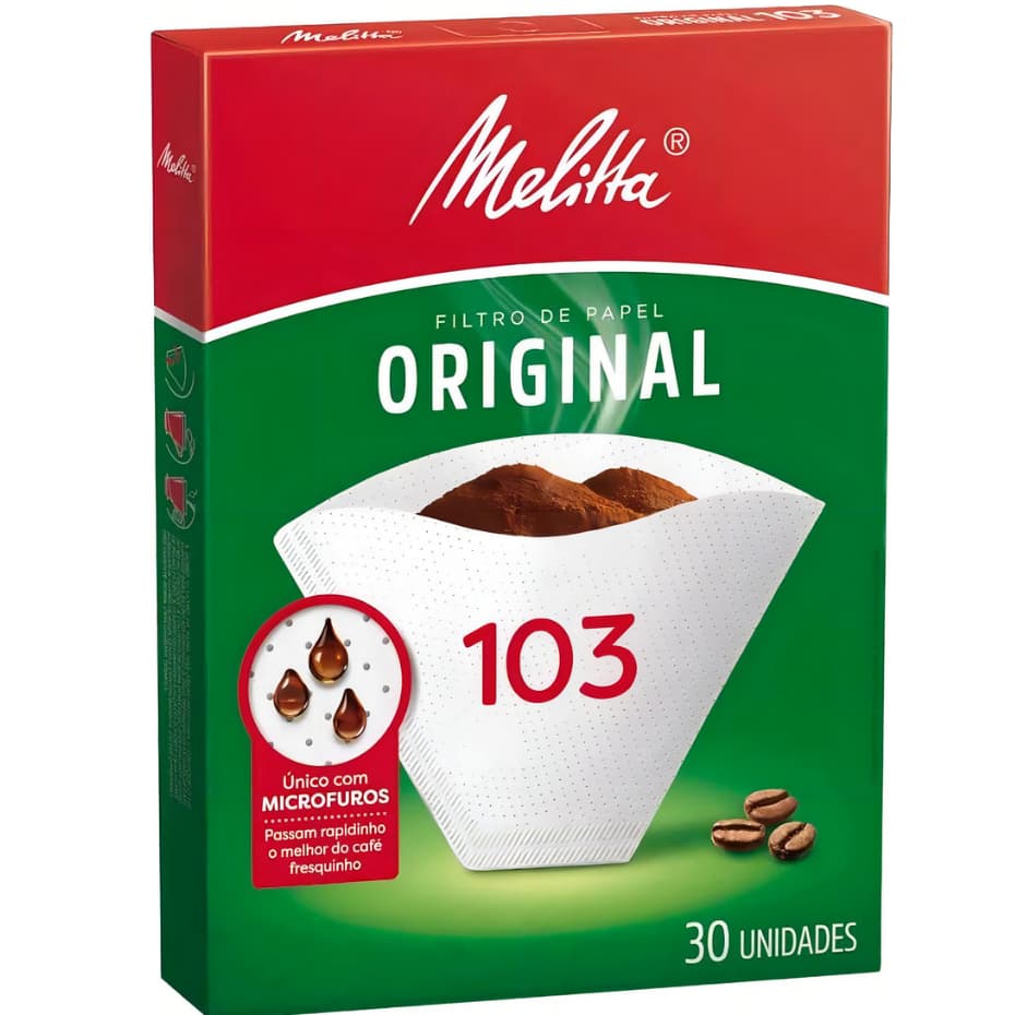 Filtro de Papel Melitta 103 original com 5 caixas  café filtro  promoção imperdivel envio imediáto